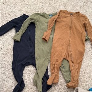 Old Navy Kids Footies - Navy, Olive, Tan